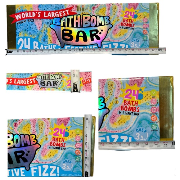 Hi Peach Layne World's Largest Bath Bomb Bar, 3.57 lb - Picture 13 of 14